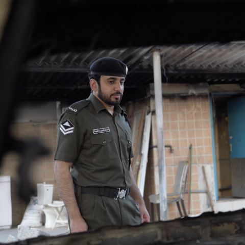 ${rs.image.photo} بطل من أبطال دبي: العريف أول غدير الكعبي ينقذ 24 فردًا من حريق