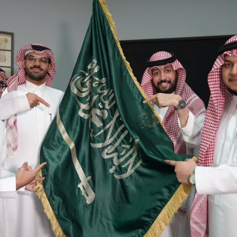 صور: تزامنًا مع اليوم الوطني السعودي.. احتفاء المقيمين السعوديين في الإمارات بروح الوحدة والمحبة