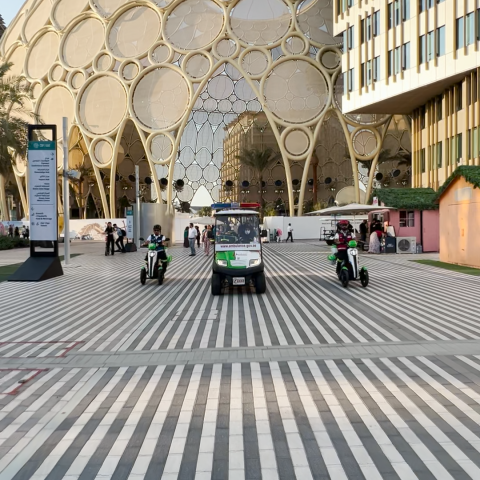  "إسعاف دبي" في خدمة زوار "COP28"
