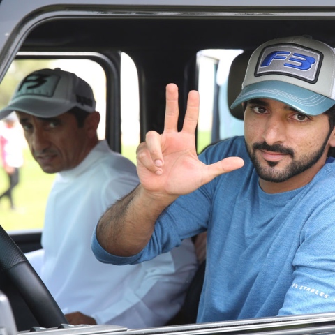 Photo: Dubai Crown Prince Rides to the Rescue