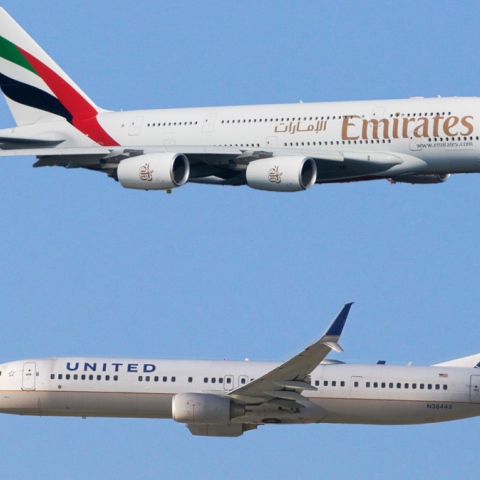 Photo: United vs Gulf Airlines The Smart Confrontation