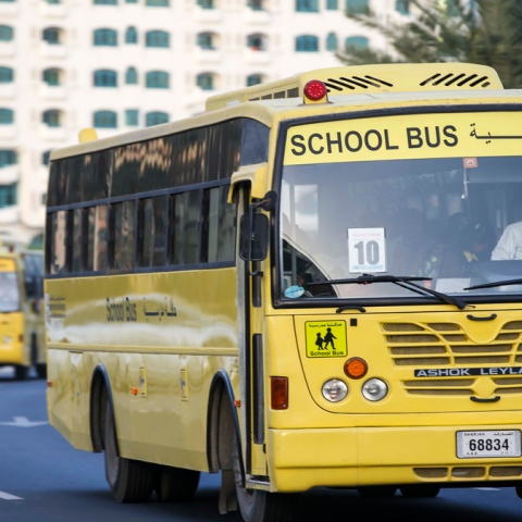 Photo: Zero Accidents on School Buses