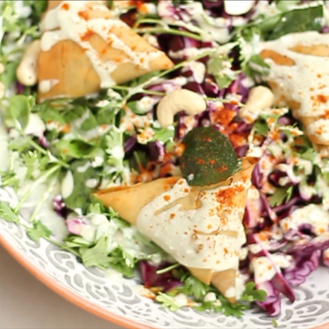 Photo: Healthy and Smart... Samosa Salad