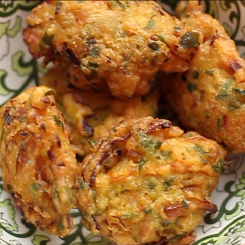  Healthy and Smart... Pakora Scramble