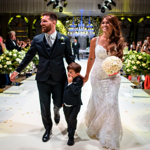 Photo: Messi's Wedding