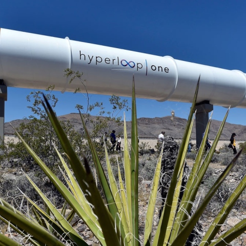 Photo: A successful test for Hyperloop