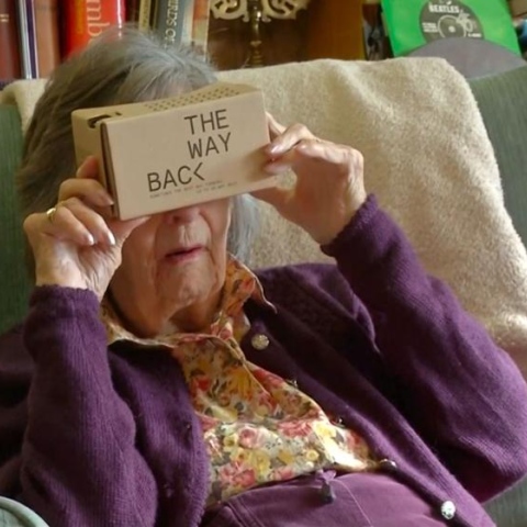 Photo: VR program helps dementia patients regain lost memories