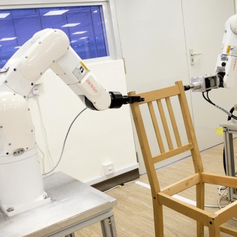 Photo: This robot can build a chair faster than you