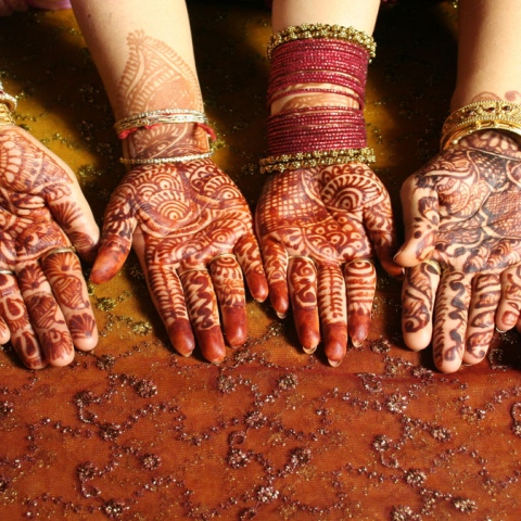 Photo: Henna … decoration of Eid