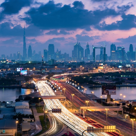 صور: "يوم بلا حوادث" في دبي