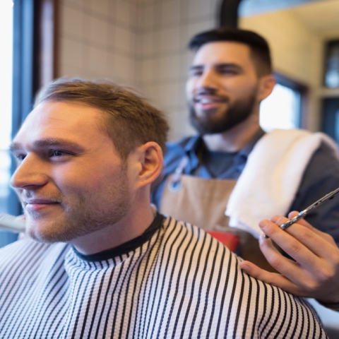 Photo: Does your barber do this?