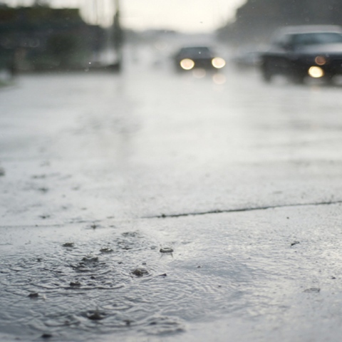  Safe driving during “Heavy Rainfall” and bad weather conditions