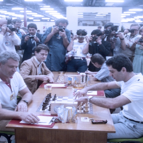 Photo: In 1986, the Chess Olympics came to Dubai