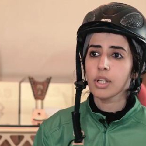 Photo: HI DUBAI Episode 19 – SPORT - Shamsa, Emirati endurance rider