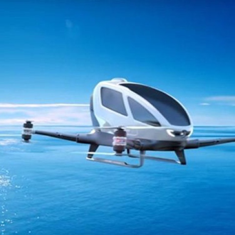 Photo: Dubai’s Flying Taxi Takes Off