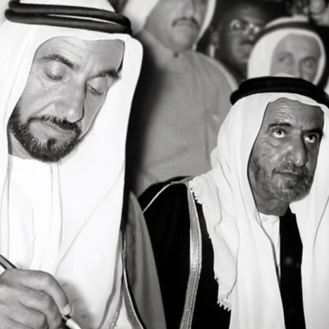 Photo: HE Zaki Anwar Nusseibeh: Sheikh Zayed believed in the success of the UAE federation