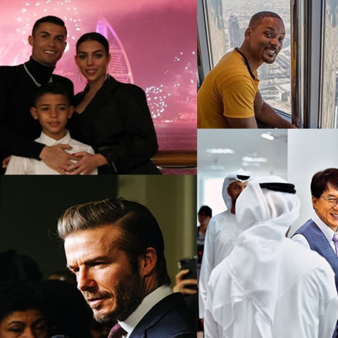 Photo: Celebrities who fell in love with Dubai