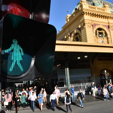 Photo: Female Traffic Lights to Promote Gender Equality