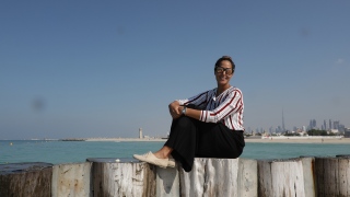 صور: السباحة التونسية سارة الاجنف، قصة نجاح تحتضنها الإمارات