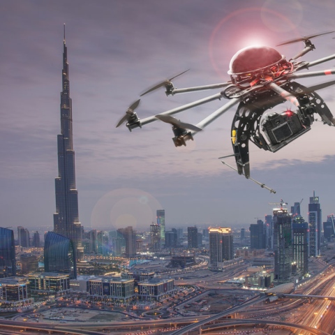 Photo: Dubai Cracks Down on Drones