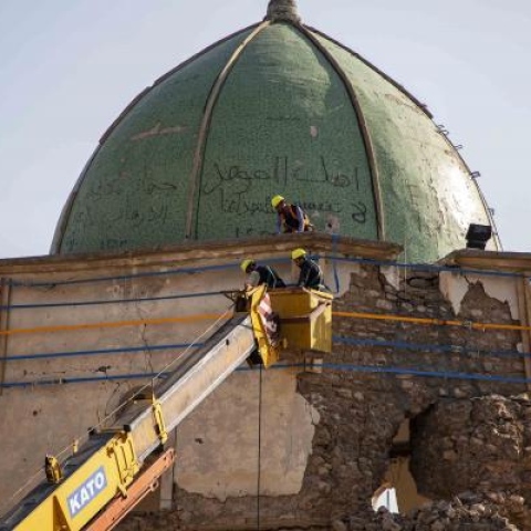 صور: الجامع النوري في الموصل.. الإمارات تصون التراث الإنساني بترميم التاريخ