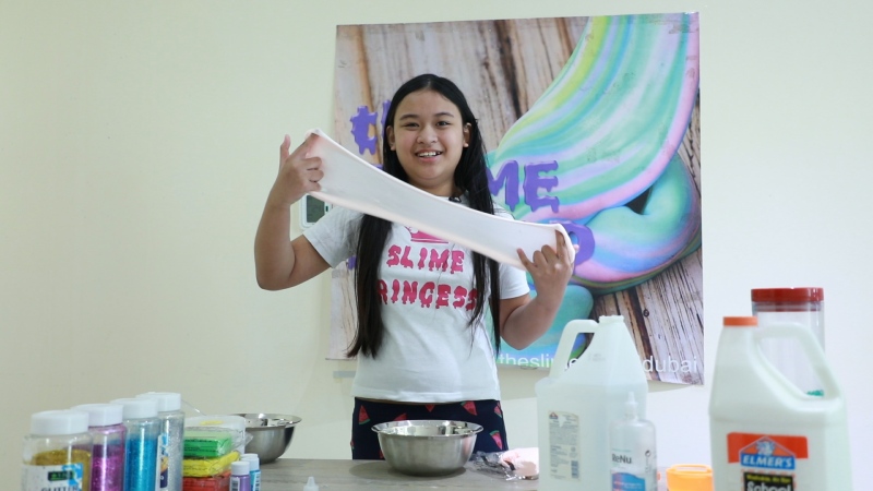 Photo: The Slime Squad: A little girls project delighting children of Dubai!