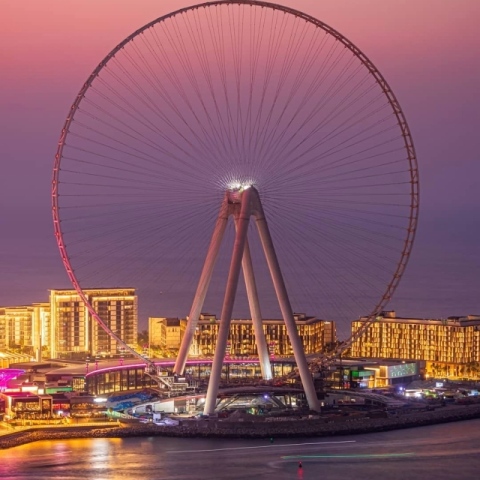 صور: دبي القابضة تعلن عن افتتاح "عين دبي" بحلول الربع الرابع من 2021