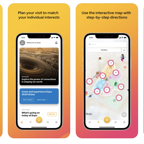 صور: قبل زيارتك الحدث الأروع في العالم، قم بتحميل تطبيق Expo 2020 Dubai !