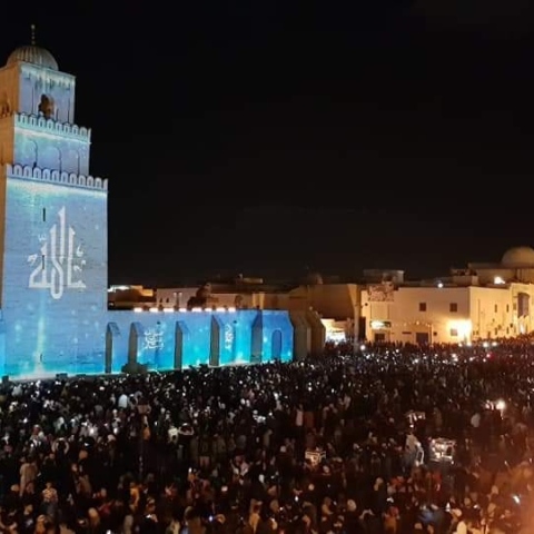 صور: مدينة القيروان التونسية تتعافى من كورونا وتحتفي بالمولد النبوي الشريف على طريقتها!