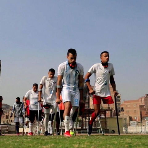صور: المنتخب المصري للمبتورين يشارك لأول مرة في بطولة كأس الأمم الأفريقية
