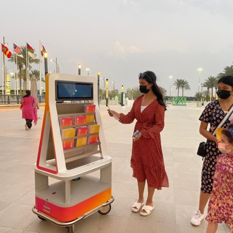 صور: تعرف على الروبوتات المتنوعة التي سترشدك في إكسبو دبي 2020
