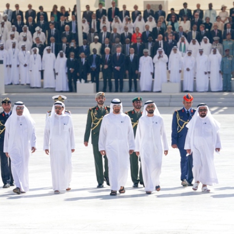 صور: عيد الاتحاد الخمسون.. سبع رسائل من حكام الإمارات