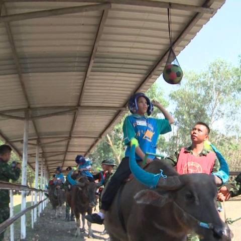 Photo: 'Buffalo Soldiers' Helping Autistic Children