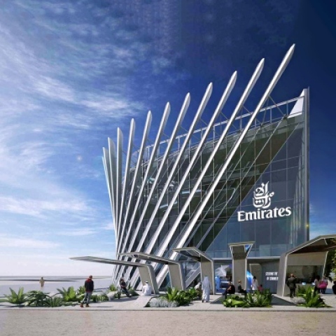 صور: جناح طيران الامارات في إكسبو 2020 دبي يتحوّل إلى مركزٍ للابتكار واستقطاب المواهب